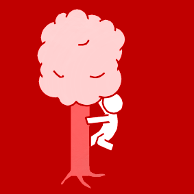 climb up a tree